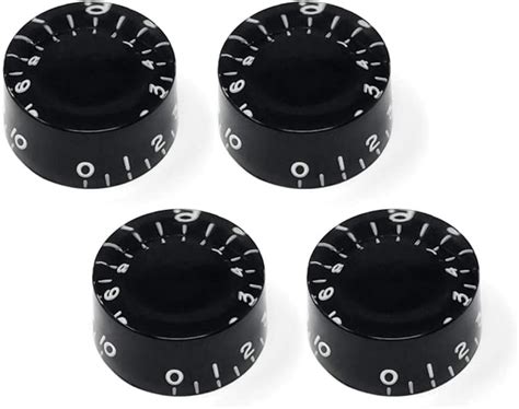 Vintage Forge Black Speed Knobs For Gibson Les Paul Sg