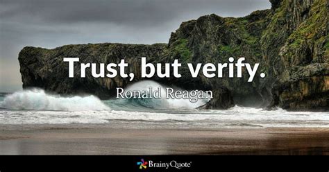 Trust But Verify