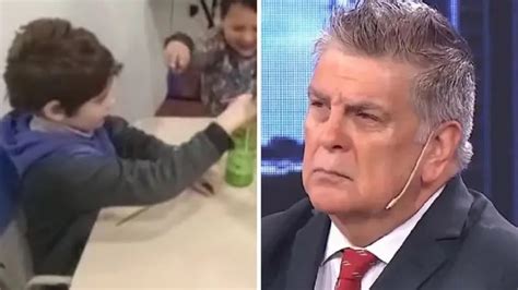 Luis Ventura compartió un video de su hijo Antoñito para concientizar