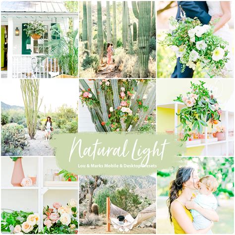 14 Lightroom Presets Preset Mobile Filter Natural Aesthetic Instagram