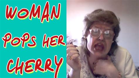 Woman Pops Her Cherry Youtube