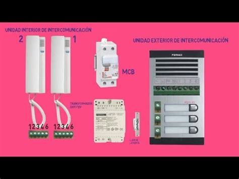 Como instalar audioportero de portero automático con dos receptores