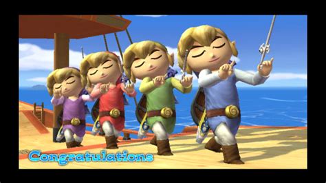 File Toon Link Congratulations Screen All Star Brawl Png SmashWiki