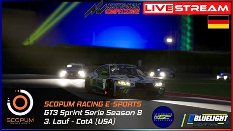 LIVE DT Party Im Delta Musik Park CotA SRE GT3 Sprint