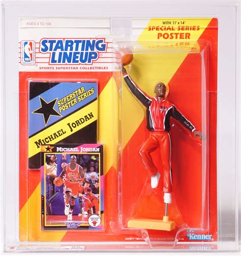 Kenner Starting Lineup Nba Carded Sports Figure Michael Jordan