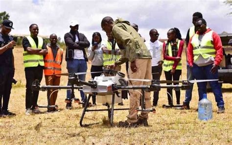 Teaching Youth Drones Tech For Food Security The Standard