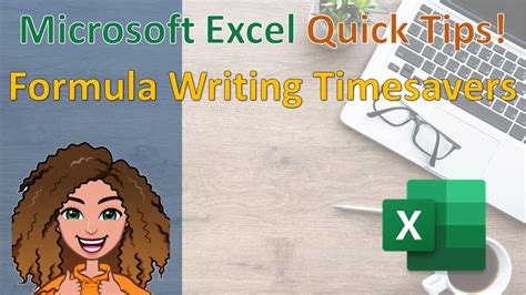 Formula Typing Timesavers Quick Tips For Excel Beginners YouTube