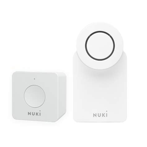 Zestaw NUKI Smart Lock 3 0 Bridge 3 0 Keypad 2 0 Klawiatura IP 65