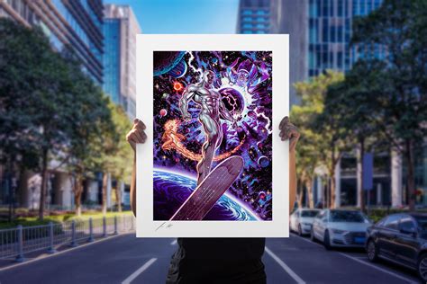 Heralds of Galactus Fine Art Print by John Keaveney | Sideshow Collectibles