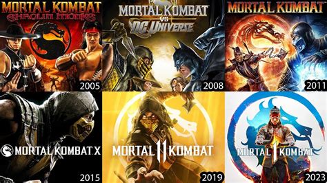 Evolution Of Mortal Kombat 1992 2023 Evolutiongame Game Evolution