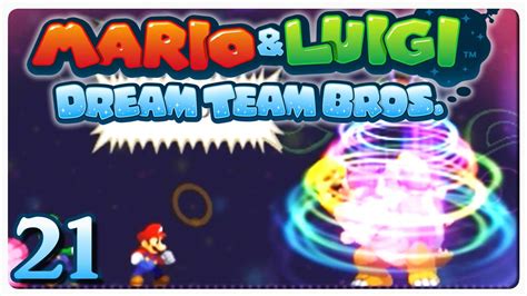 Mario Luigi Dream Team Bros Gameplay 21 Bowser Kampf DEBITOR