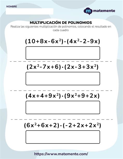 Ejercicio De Guia Repaso Multiplicacion Y Division De Polinomios Hot