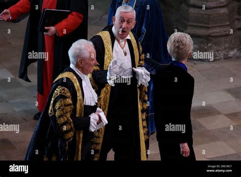 Speaker of the House of Commons Sir Lindsay Hoyle arriving ahead of the ...