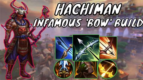 Crazy Bow Build On Hachiman Smite Season 8 Conquest Adc Hachiman