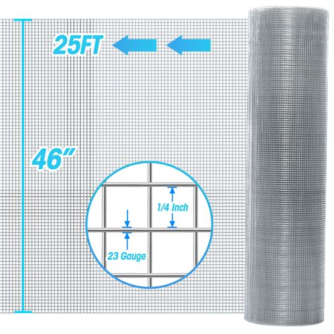 Tooca Hardware Cloth Inch Chicken Wire Mesh In X Ft Gauge