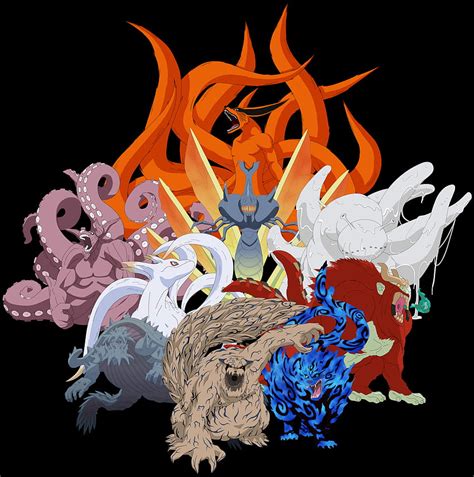 Naruto Shippuden Tailed Beasts Wallpaper