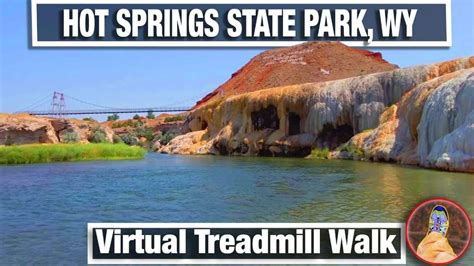 Walking Tour Thermopolis Wyoming Hot Springs State Park City Walks Virtual Travel