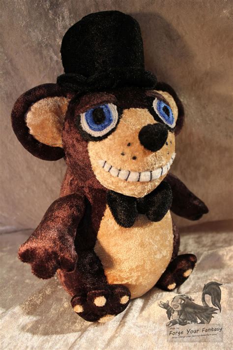 FNAF - Freddy Fazbear - Custom Plush by Forge-Your-Fantasy on DeviantArt