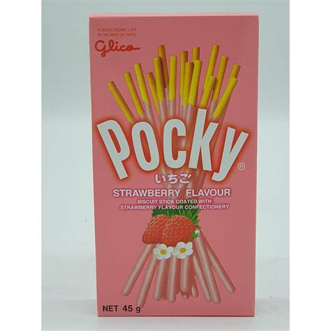 Pocky Strawberry Flavour 45g - European Grocery Store