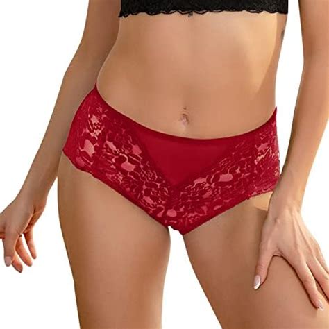 Panty Damen Sexy Spitze Hollow Out Panties Bauchweg String Tanga Damen