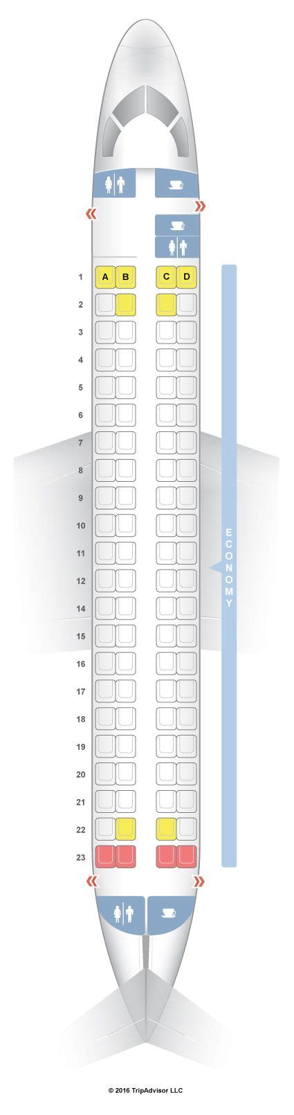 SeatGuru Seat Map FlyBE Embraer 175 (E75) - SeatGuru | Map, Seating, Fleet