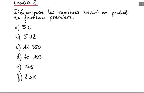 Bonjour Pouvez Vous Maider Pour Mon Devoir De Maths Mise En Pi Ce