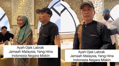 Alasan Ayah Ojak Ngamuk Indonesia Dibilang Miskin Hingga Labrak Jemaah