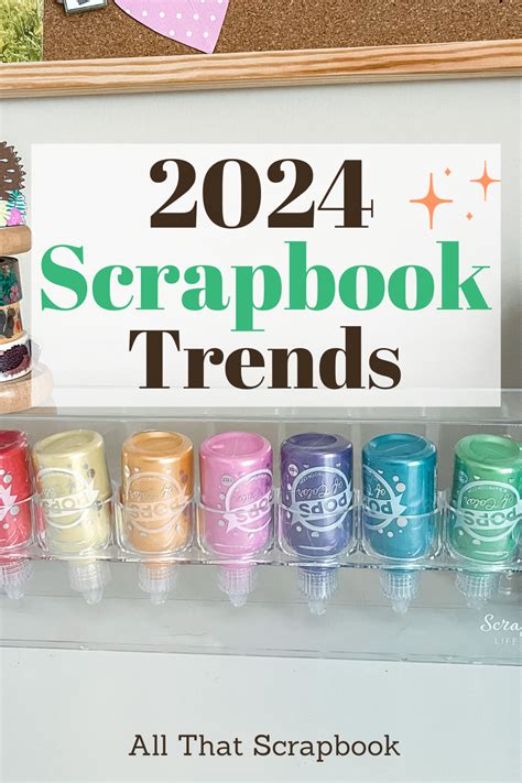 NEW Scrapbook Trends In 2024 In 2024 Diy Anleitungen Anleitungen