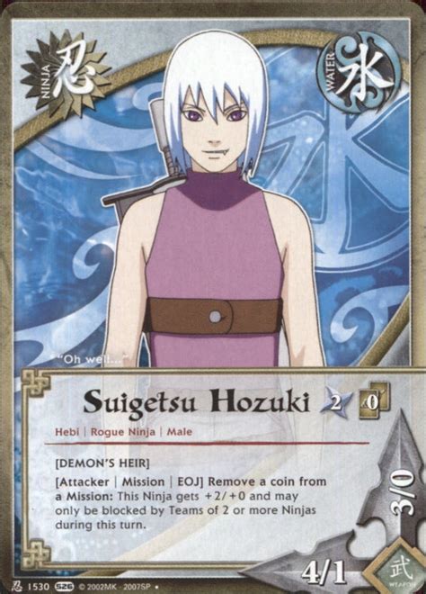 Suigetsu Hozuki Tg Card By Puja39 On Deviantart