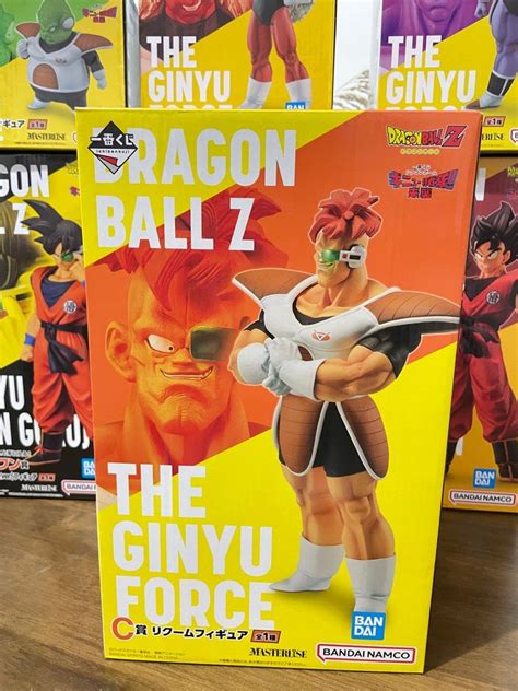 Ik Dbz Ginyu Force Ichiban Kuji Dragon Ball Z Ginyu Force Hobbies