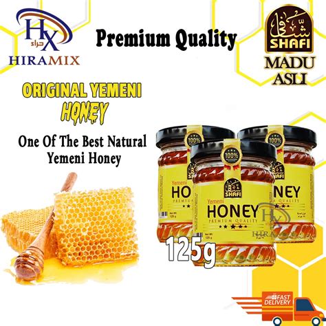 Shafi Yemeni Honey 100 Natural Yemen Honey Madu Yaman Asli Shopee