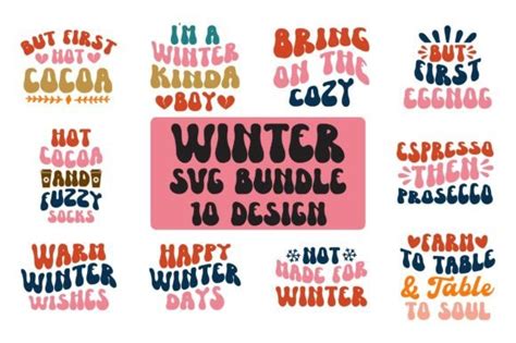 Winter Svg Bundle Graphic By Crafted Wonders · Creative Fabrica