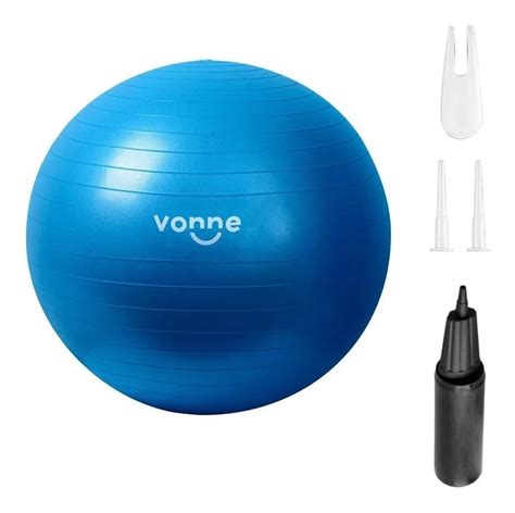 Pelota Inflable 65 Cm Esferodinamia Funcional Pilates Vonne Bienestar