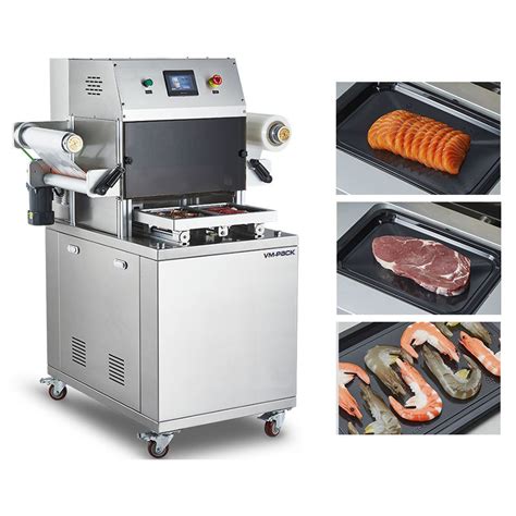 Automatic Plastic Tray Steak Meat Vacuum Skin Tray Packaging Machine