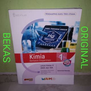 Jual Buku Kimia Berbasis Eksperimen Kelas X Sma Penerbit Platinum