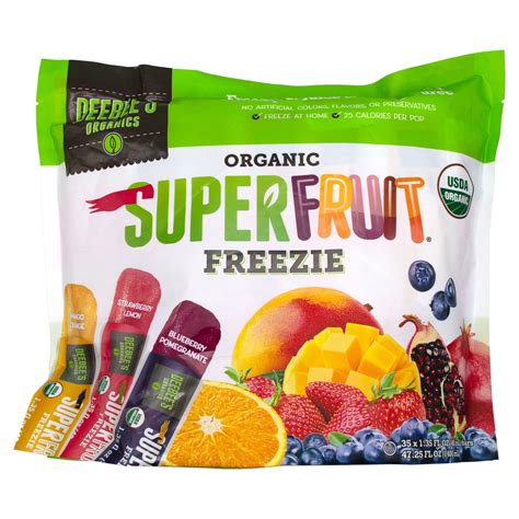 Deebees Organic Superfruit Freezie — Snackathon Foods