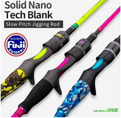 Goofish Solid Nano Blank Slow Pitch Jigging Rod Latest Model Sports