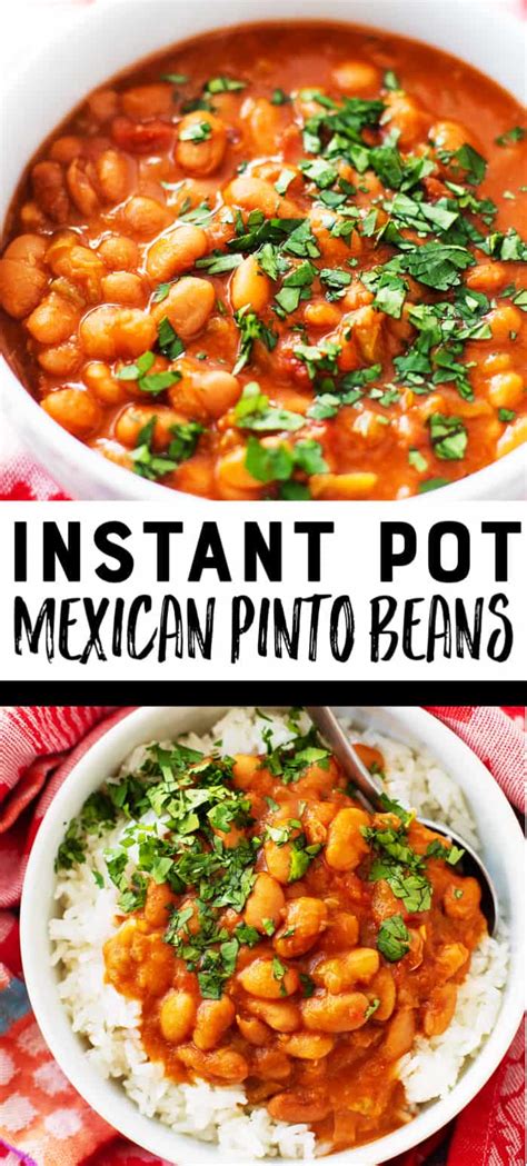 Instant Pot Mexican Pinto Beans