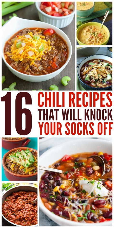 16 Chili Recipes That Will Knock Your Socks Off