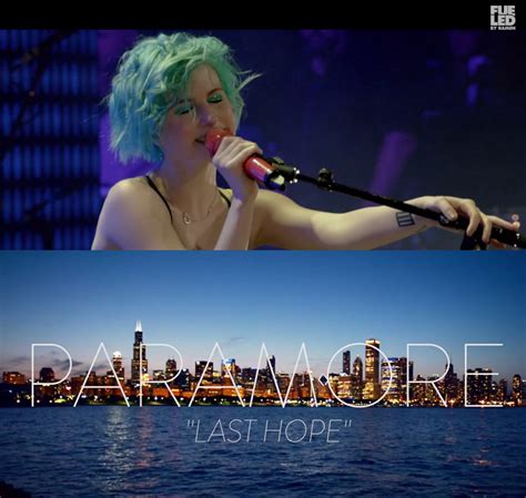 Paramore Lança Emocionante Vídeo Ao Vivo Para A Faixa Last Hope