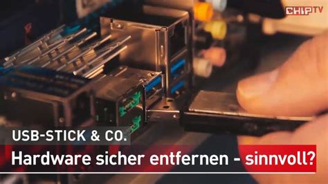 Hardware Sicher Entfernen Sinnvoll Praxis Tipp CHIP