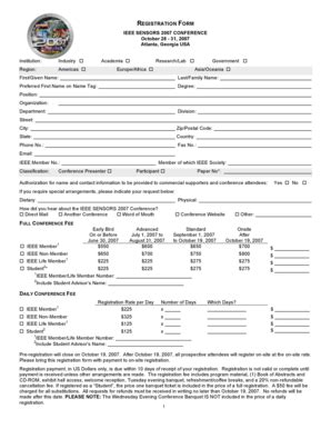 Fillable Online Ewh Ieee PDF Registration Form Ewh Ieee Fax Email