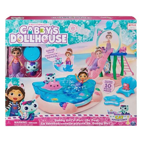 Ripley Mu Eca Gabbys Dollhouse Set De Juego Piscina