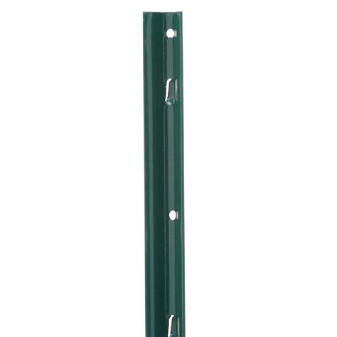 6 Green Heavy Duty U Style 13 Gauge Steel Fence Posts Set Of 5 Ebay