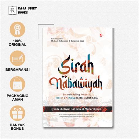 Jual Buku Sirah Nabawiyah Syaikh Shafiyur Rahman Al Mubarakpuri