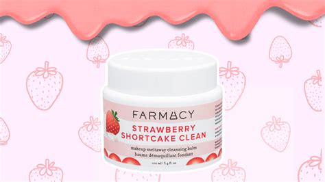 Farmacys Strawberry Shortcake Clean Balm Removes Makeup In Seconds