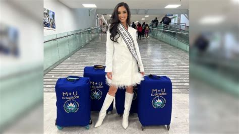 La Salvadoreña Alejandra Guajardo Ya Está En Miss Universo Noticias