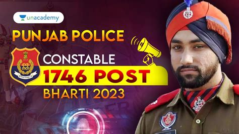 Punjab Police Bharti 2023 Constable Recruitment Bharti 2023