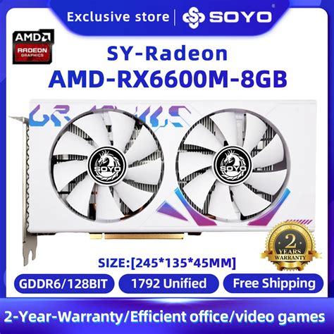 Soyo New Amd Placa De Video Radeon Rx Rx M Gb Pin Bit Ddr