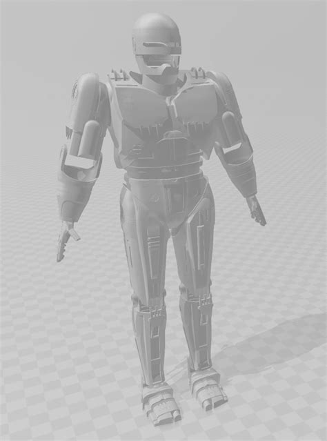 Stl File Robocop Full Armor 🎃・3d Printer Design To Download・cults